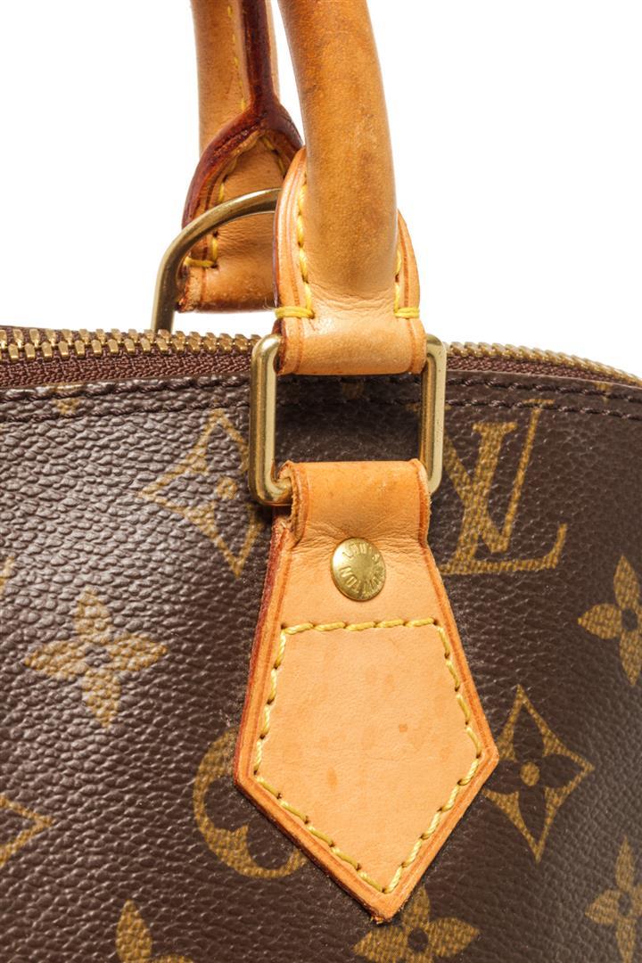 Louis Vuitton Brown Monogram Alma Bag