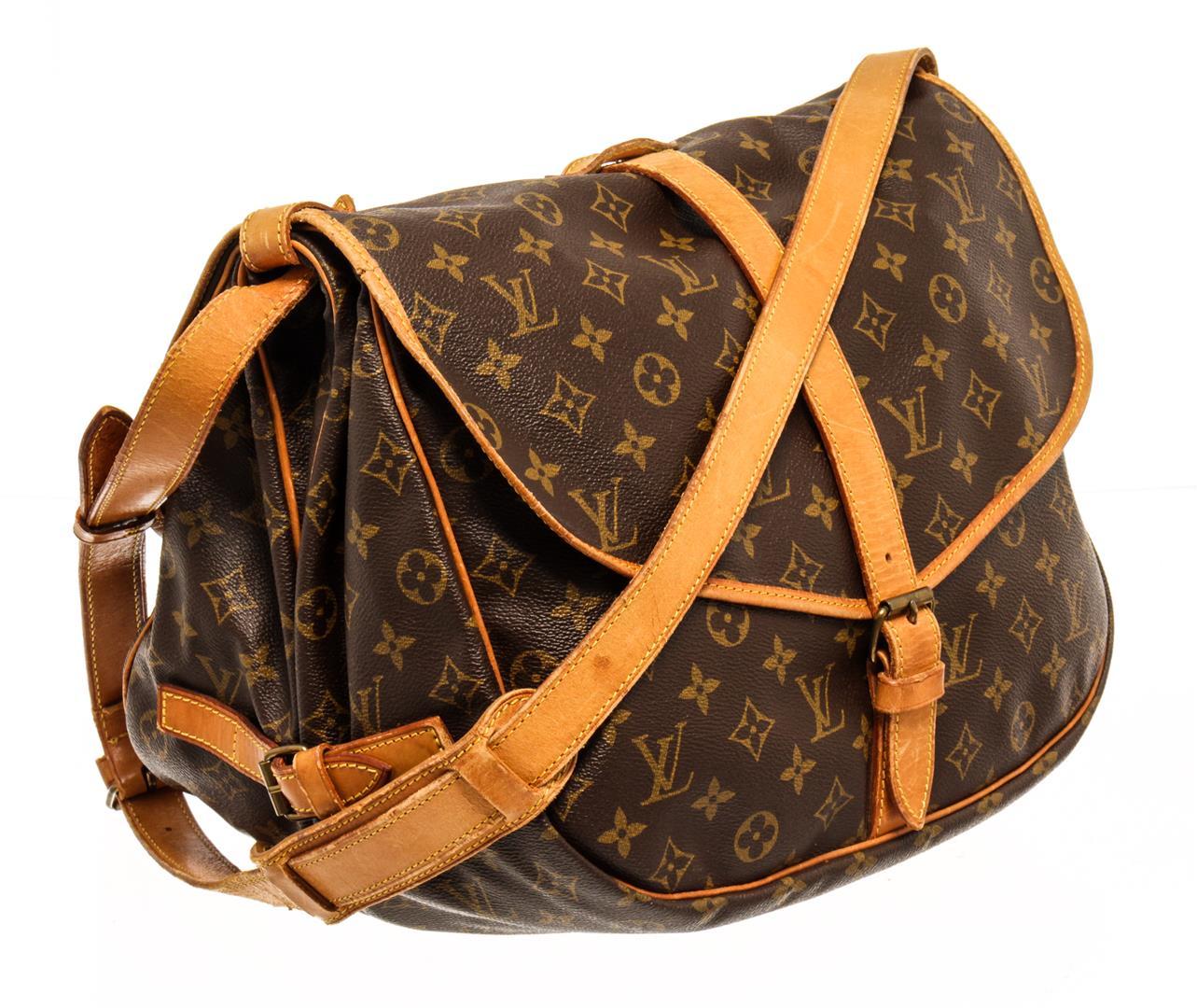 Louis Vuitton Monogram Saumur 35