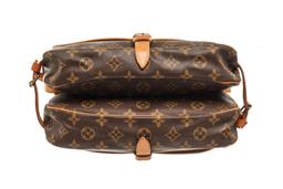 Louis Vuitton Brown Monogram Canvas Saumur 30 Shoulder Bag