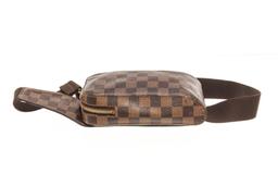 Louis Vuitton Brown Damier Ebene Canvas Geronimos Shoulder Bag