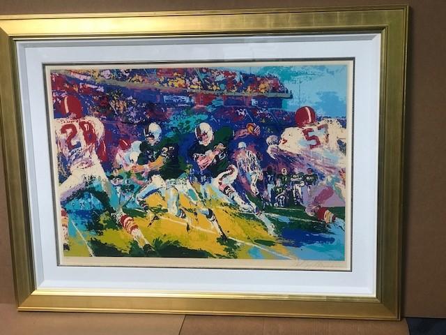 Texas Longhorns by LeRoy Neiman