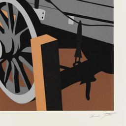 Wagon Wheel by Armond Fields (1930-2008)