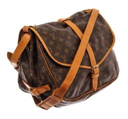 Louis Vuitton Brown Monogram Canvas Saumur 35cm Messenger Bag