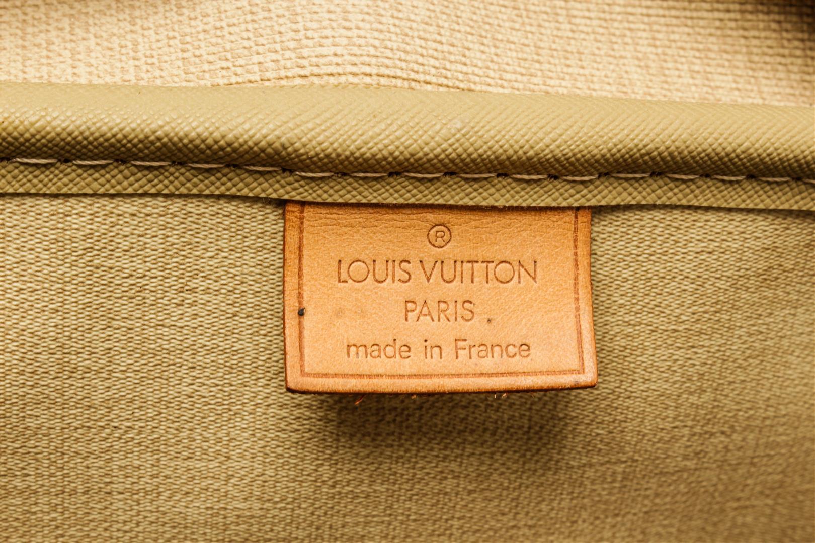 Louis Vuitton Brown Monogram Deauville Shoulder Bag