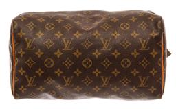 Louis Vuitton Brown Monogram Canvas Speedy 30cm Satchel Bag