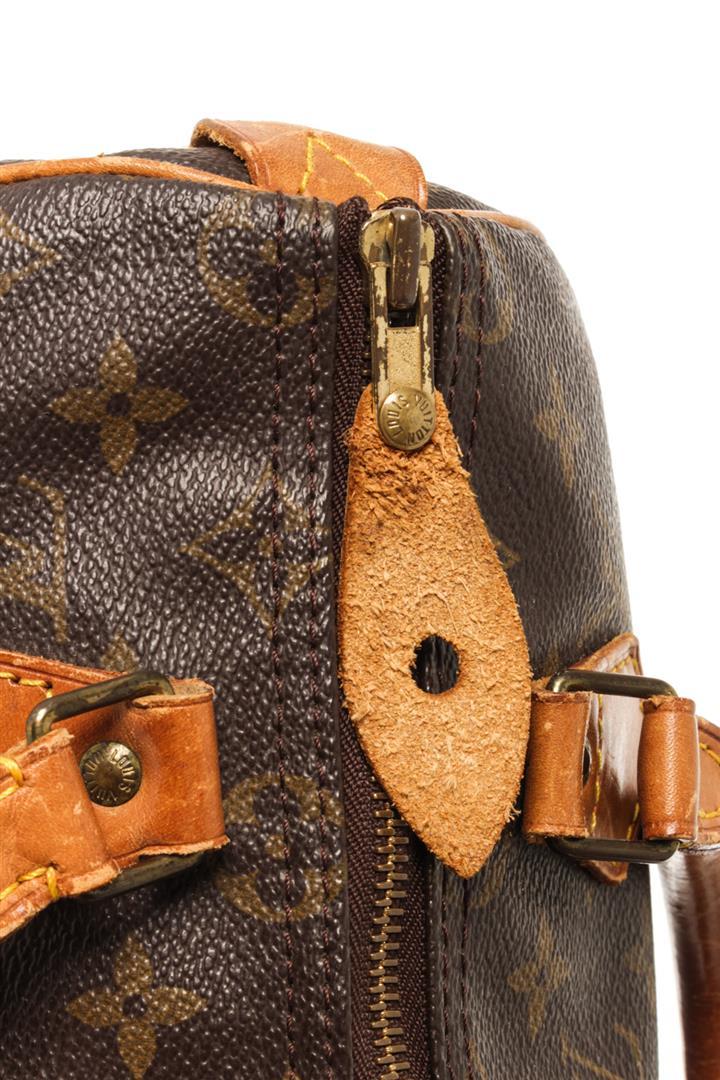 Louis Vuitton Brown Monogram Speedy 25 Satchel Bag