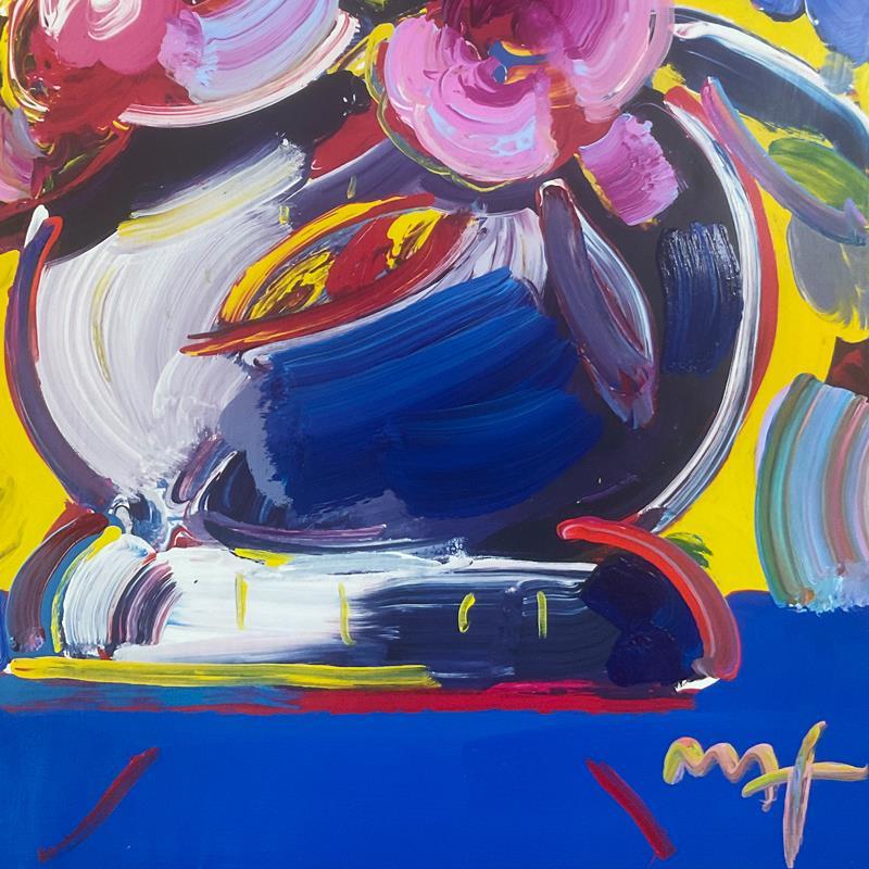 Abstract Flowers (2007) by Peter Max