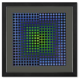 Zoeld de la serie Folklore Planetaire by Vasarely (1908-1997)