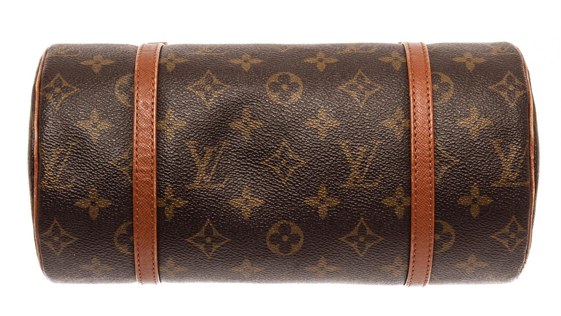 Louis Vuitton Brown Monogram Canvas Papillon 26 Top Handle Bag