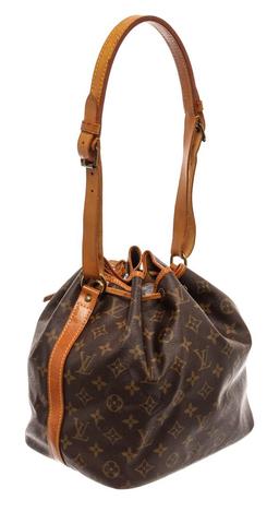 Louis Vuitton Brown Monogram Canvas Petit Noe Shoulder Bag