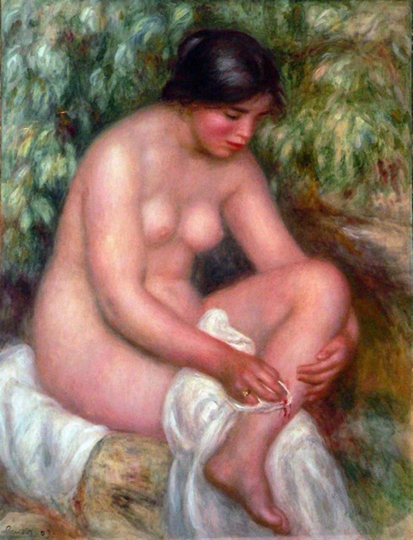 August Renoir Bathing