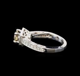 18KT White Gold 1.45 ctw Diamond Ring