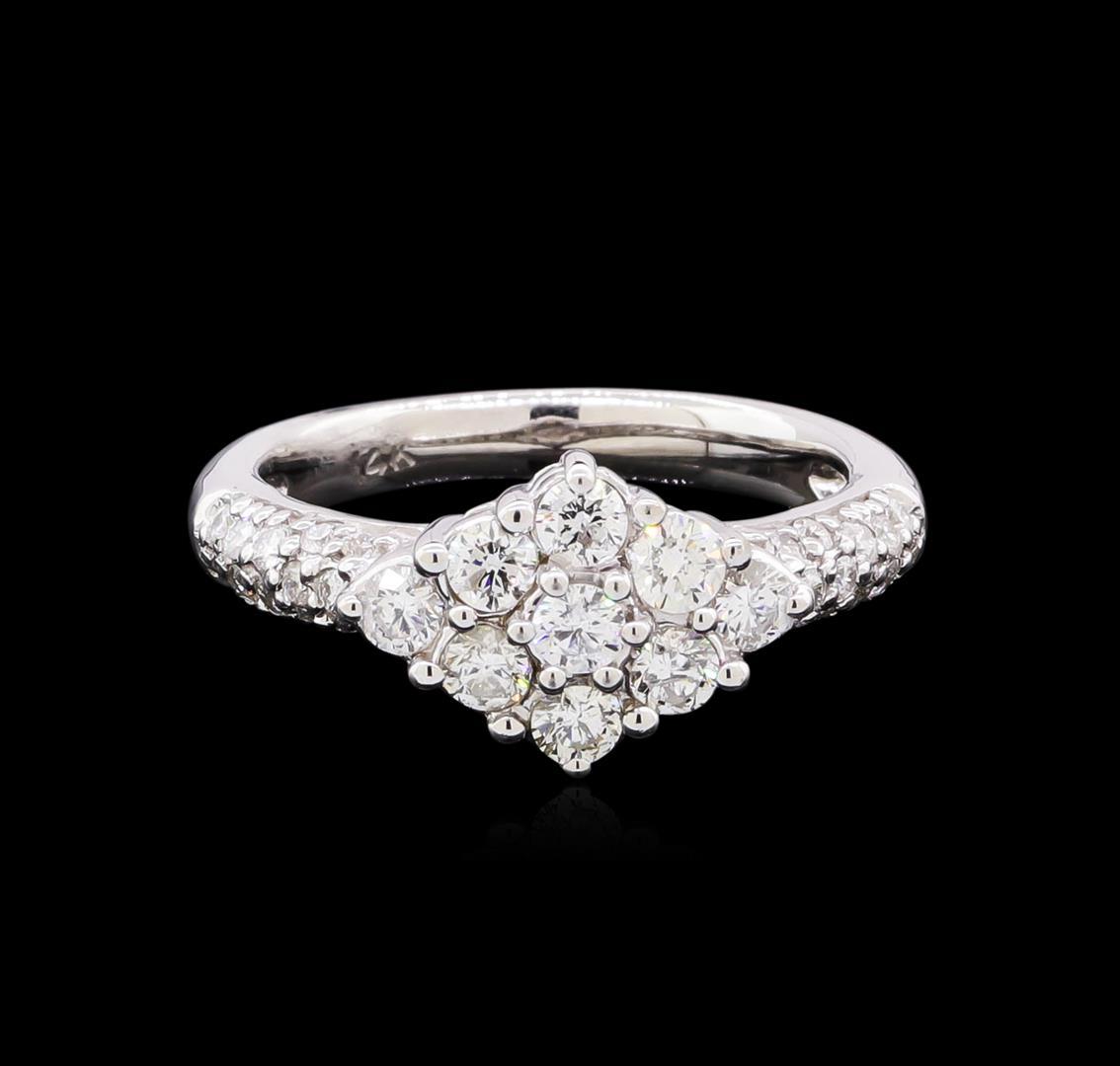 0.95 ctw Diamond Ring - 14KT White Gold