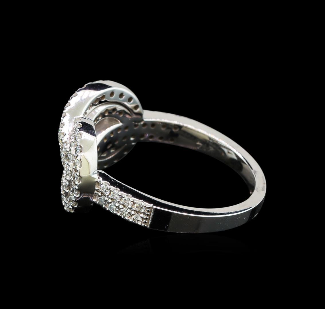 0.70 ctw Diamond Ring - 14KT White Gold