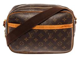 Louis Vuitton Brown Monogram Canvas Reporter PM Messenger Bag