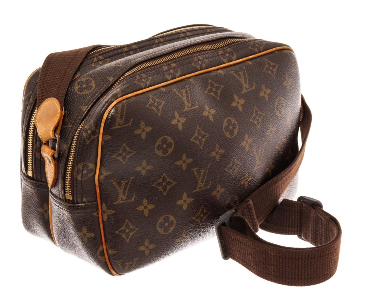 Louis Vuitton Brown Monogram Canvas Reporter PM Messenger Bag