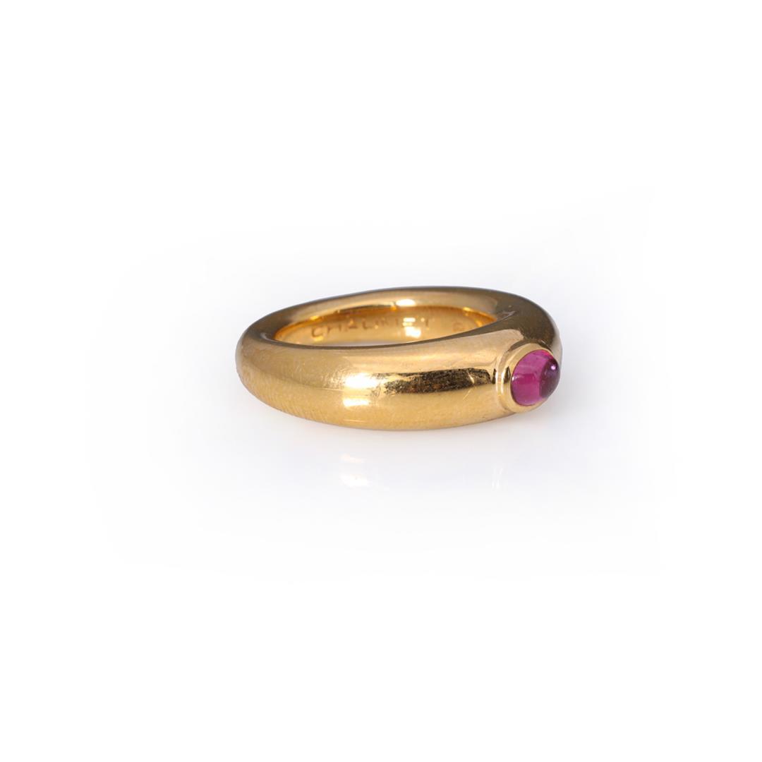 Vintage 18K Gold & Amethyst Ring by Chaumet