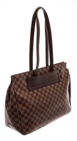 Louis Vuitton Brown Ebene Damier Parioli GM Shoulder Bag