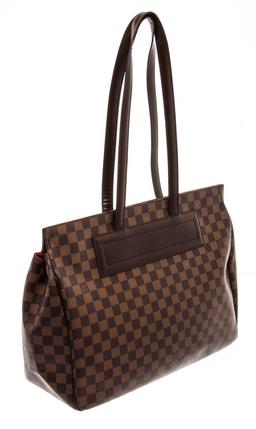 Louis Vuitton Brown Ebene Damier Parioli GM Shoulder Bag