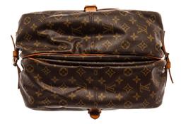 Louis Vuitton Brown Monogram Leather Saumur 35cm Shoulder Bag