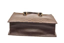 Louis Vuitton Brown Damier Ebene Canvas Sac Plat Venice Tote Bag