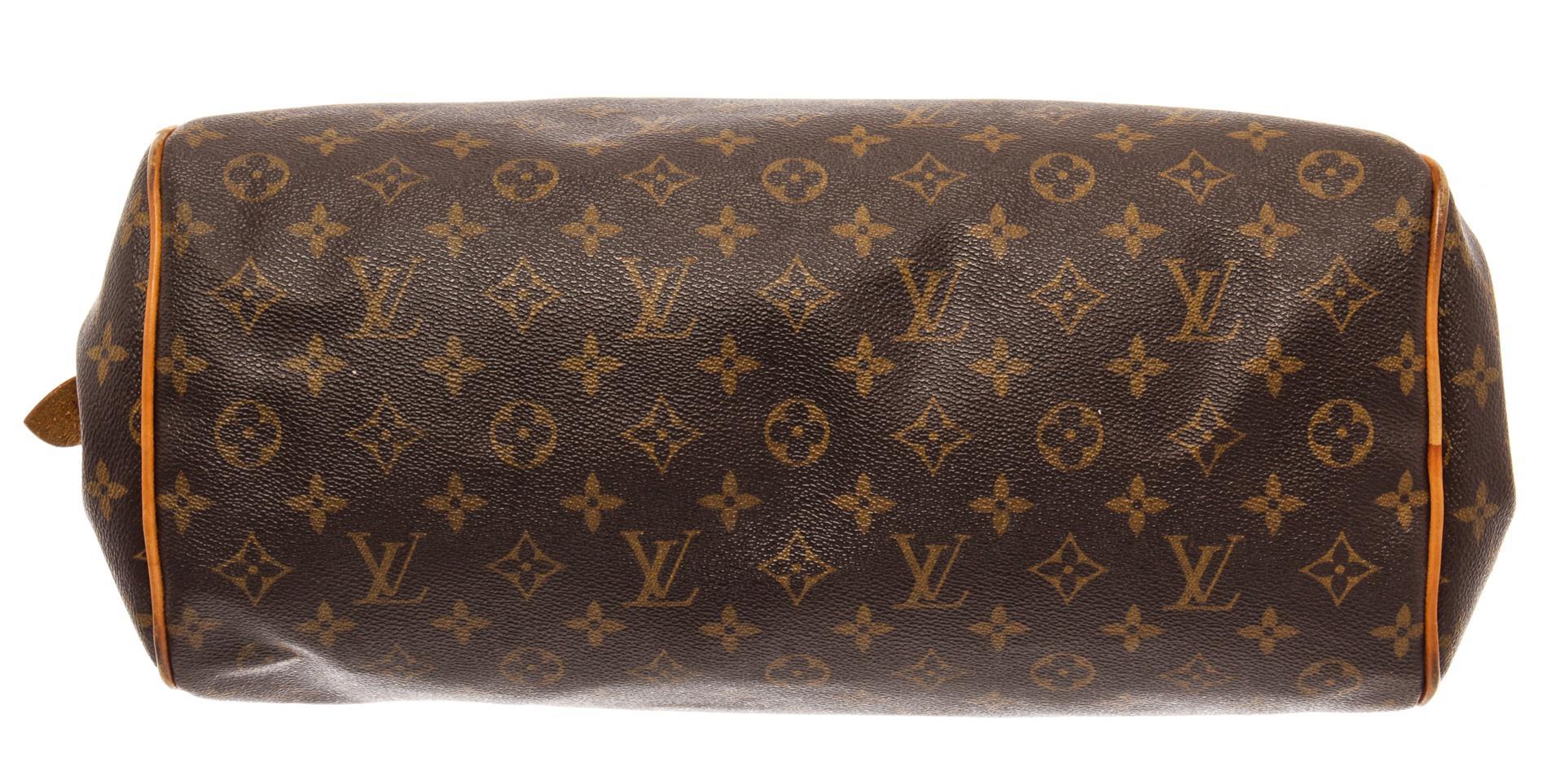 Louis Vuitton Brown Monogram Canvas Leather Montorgueil GM Shoulder Bag