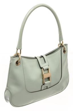 Gucci Blue Leather Lady Lock Shoulder Bag