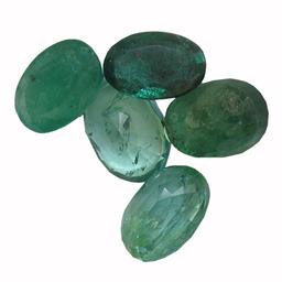 3.75 ctw Oval Mixed Emerald Parcel