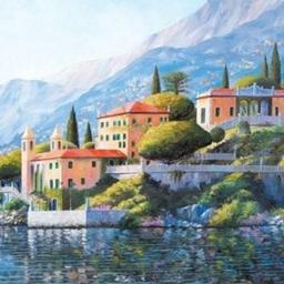 Villa Balbianello by Denison, Graham