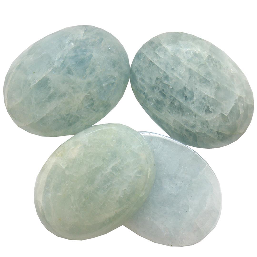 53.34 ctw Oval Cabochon Aquamarine Parcel