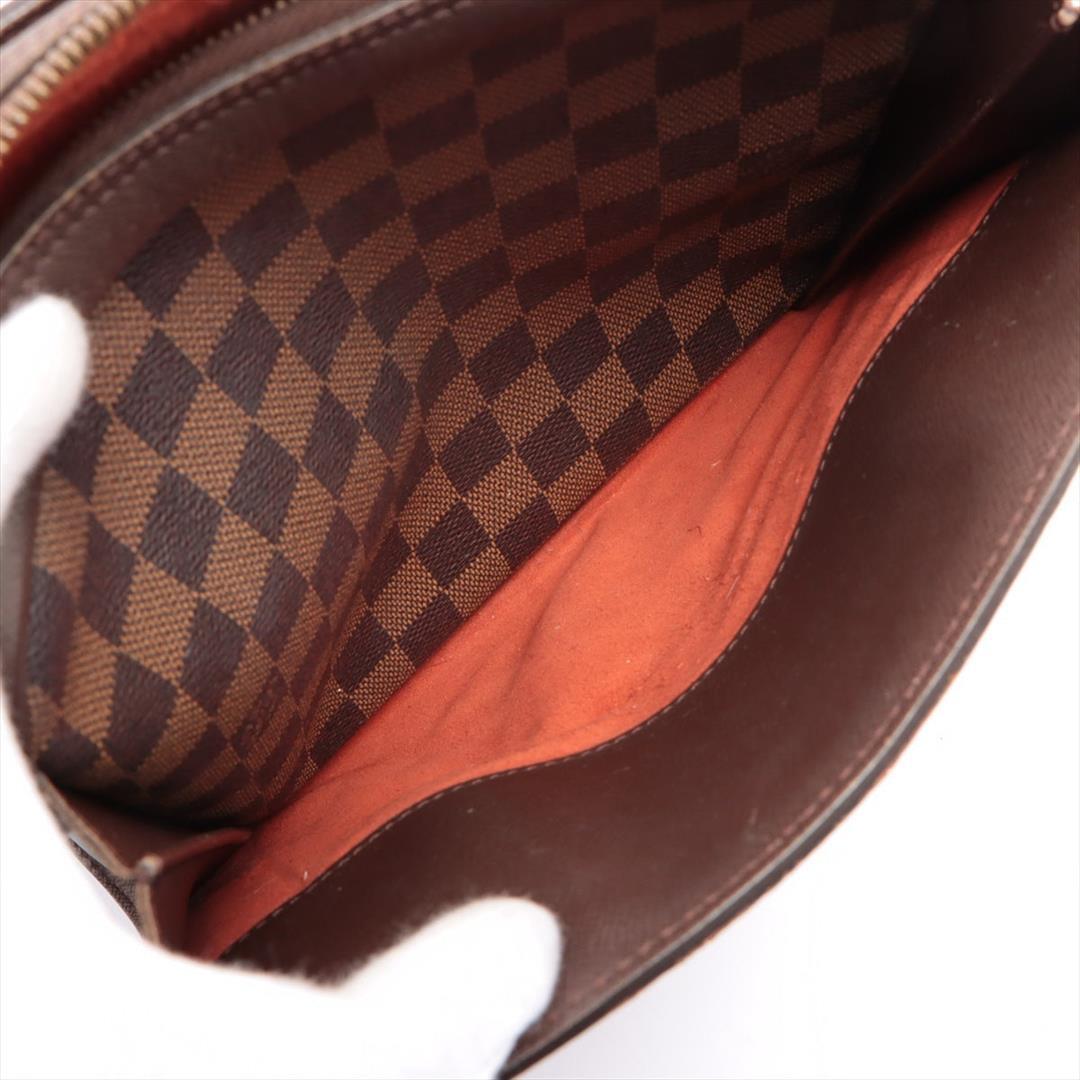 Louis Vuitton Damier Ebene Canvas Leather Triana Handbag