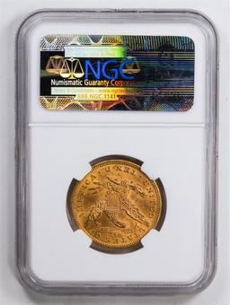 1899 $10 Eagle Gold Coin NGC MS63