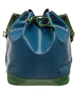 Louis Vuitton Blue & Green Epi Leather PM