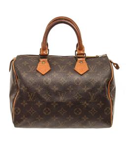 Louis Vuitton Brown Monogram Speedy 25 Satchel Bag