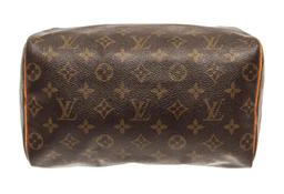 Louis Vuitton Brown Monogram Speedy 25 Satchel Bag