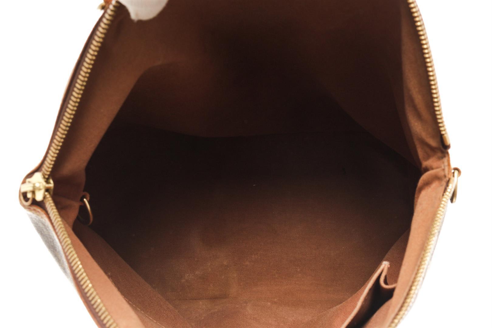 Louis Vuitton Brown Monogram Canvas Lockit Vertical Tote Bag