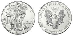 2014 American Silver Eagle .999 Fine Silver Dollar Coin