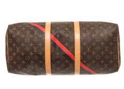 Louis Vuitton Brown Monogram Canvas Keepall 50 Travel Bag