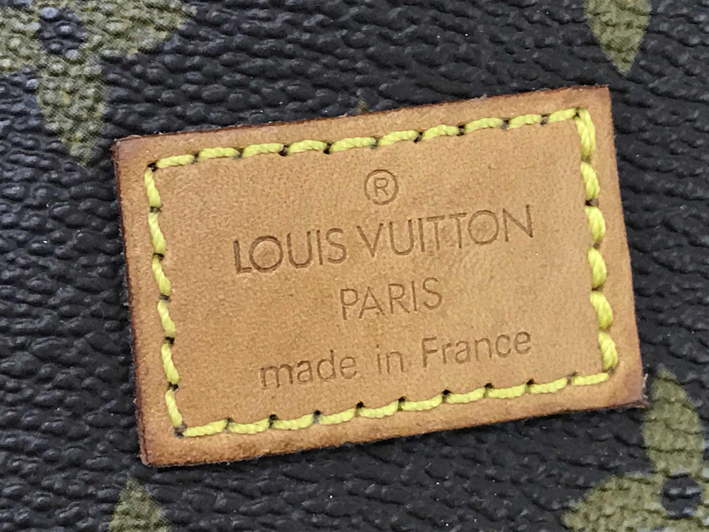 Louis Vuitton Brown Monogram Canvas Leather Saumur 35 cm Crossbody Bag