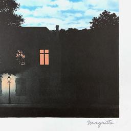 L'Empire des Lumieres (The Empire of Light) by Rene Magritte (1898-1967)