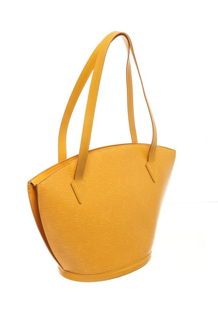 Louis Vuitton Yellow Ã‰pi Leather Saint Jacques Shoulder bag