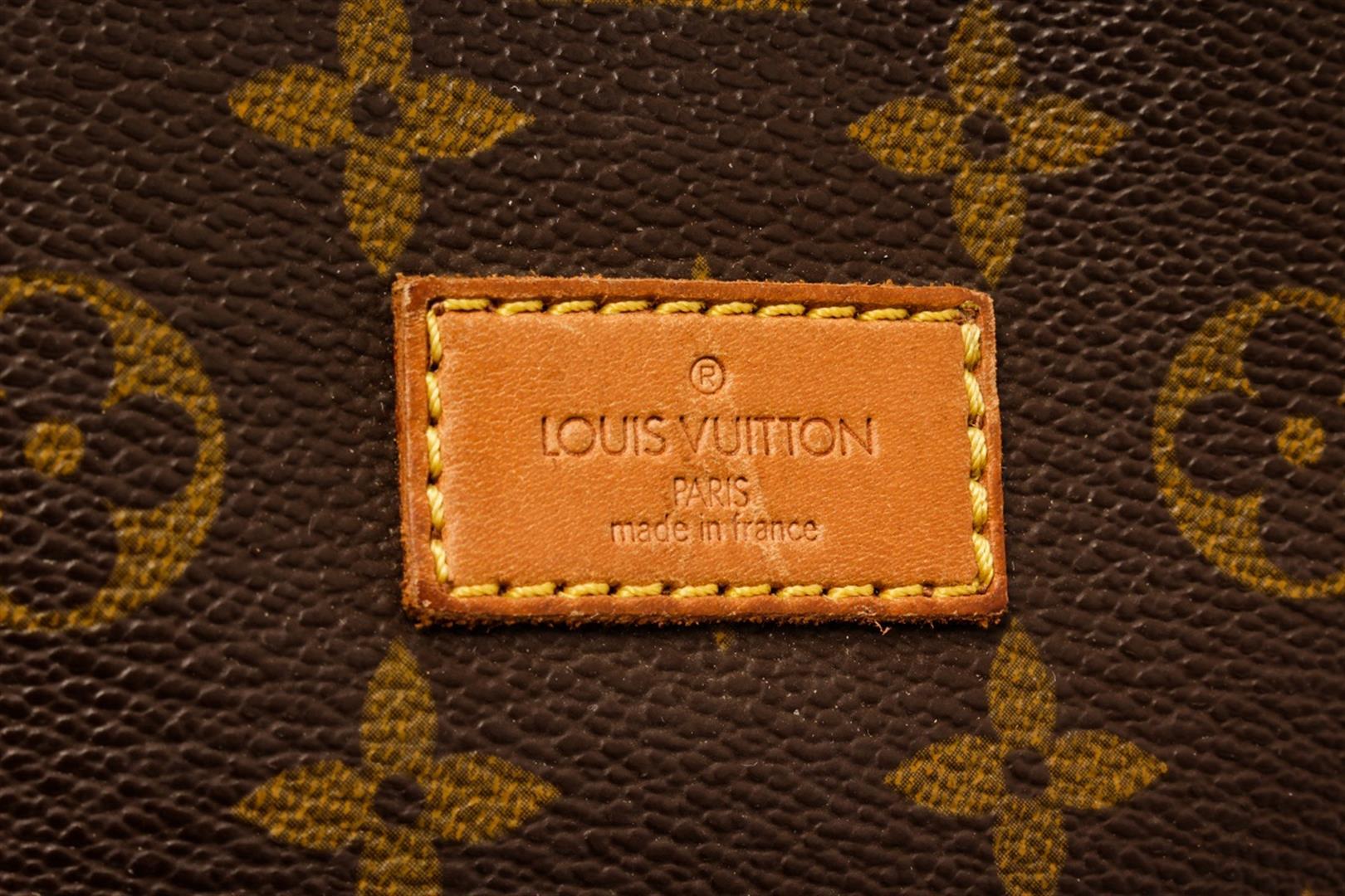 Louis Vuitton Brown Monogram Leather Saumur 43cm Shoulder Bag