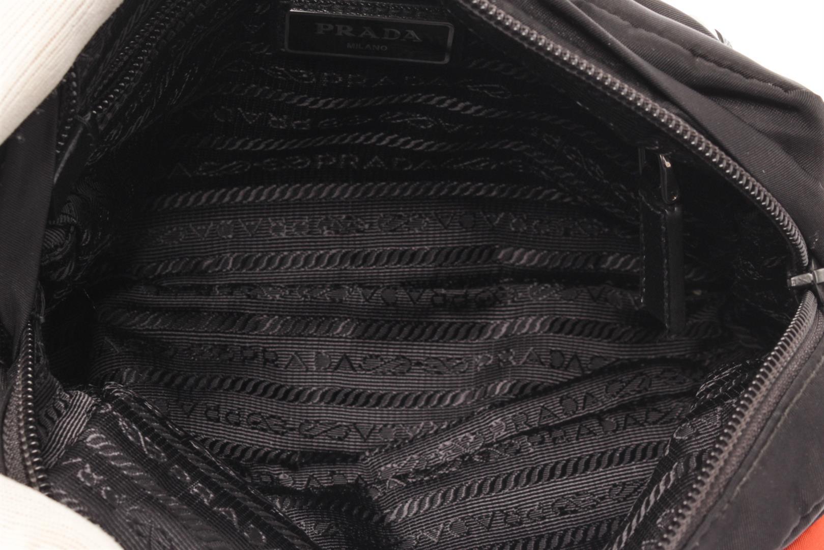 Prada Black Nylon Technical Zip Crossbady Bag