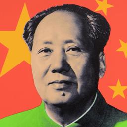 Chairman Mao by Steve Kaufman (1960-2010)