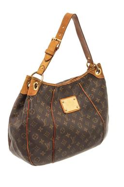 Louis Vuitton Brown Monogram Canvas Galliera PM Hobo Bag