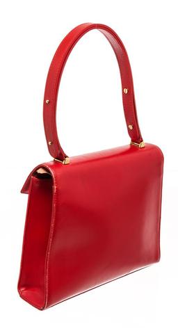 Louis Vuitton Red Epi Leather Opera Sparta Shoulder Bag