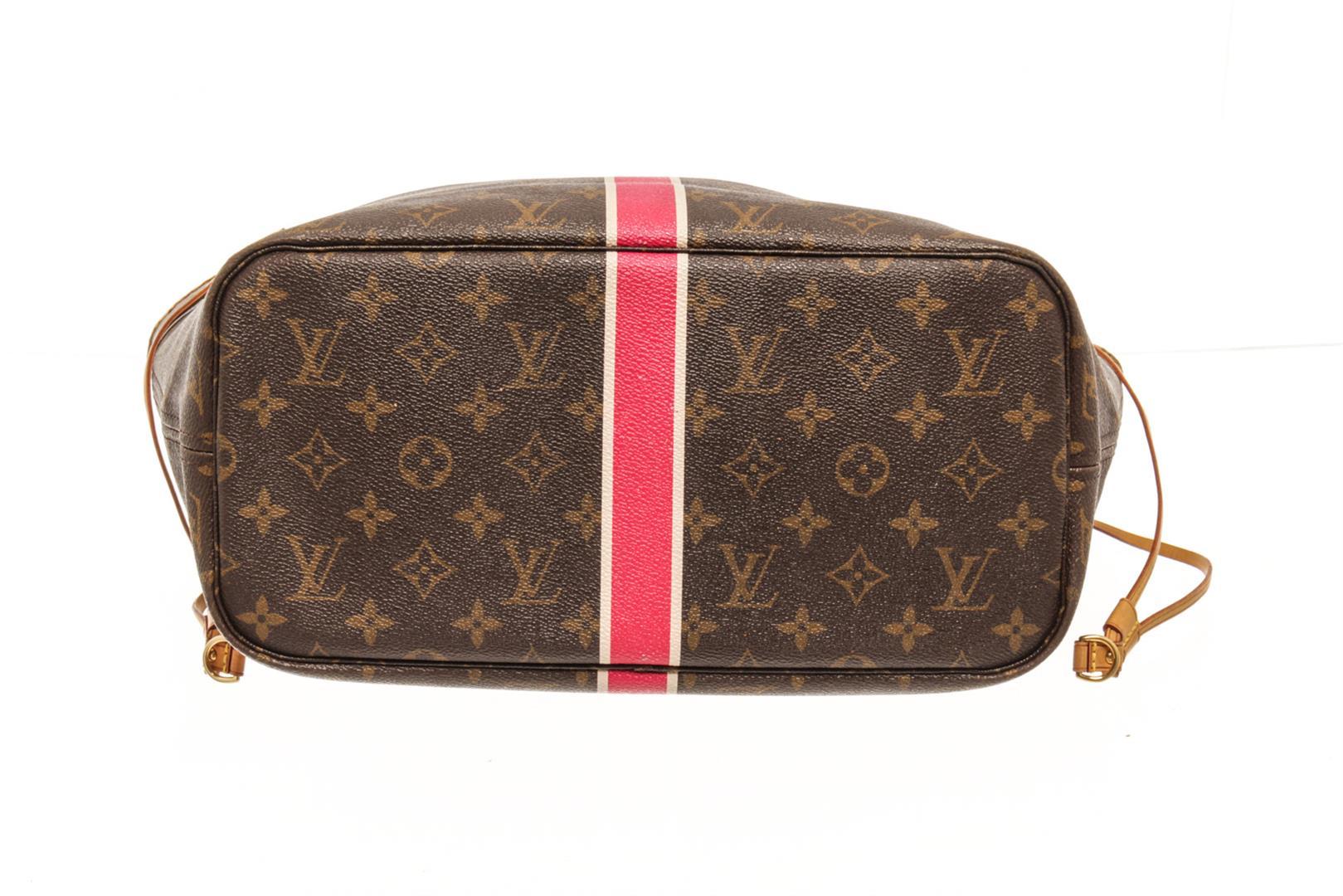 Louis Vuitton Brown Monogram Canvas Neverfull MM Shoulder Bag