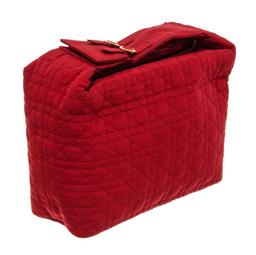 Christian Dior Red Trotteur Small Pouch