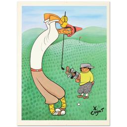 Skinny Golfer by Xavier Cugat (1900-1990)