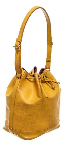 Louis Vuitton Yellow Epi Leather Noe Bucket Bag